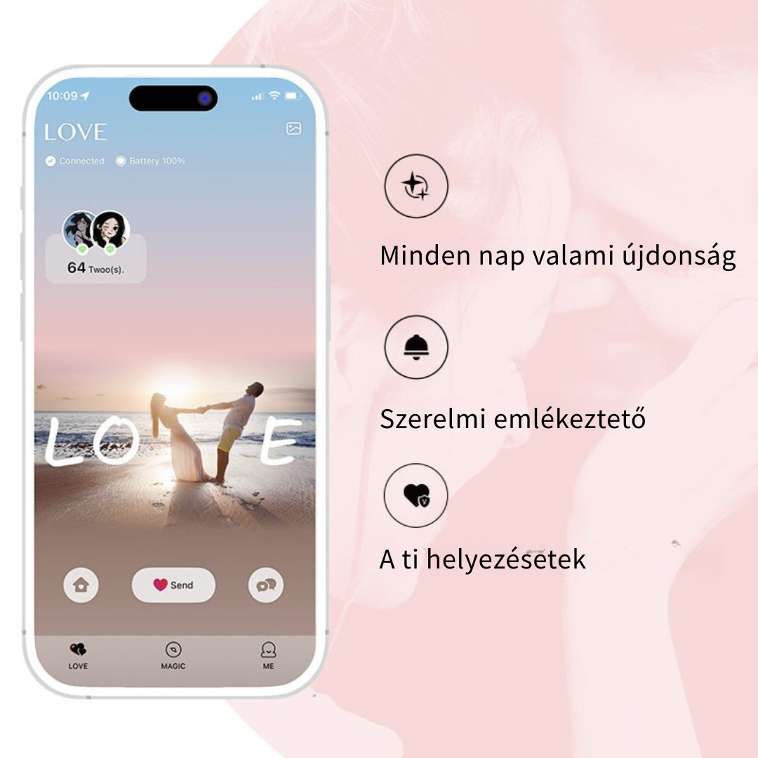 Szerelem karkötő – Nap és Hold - kígyólánc