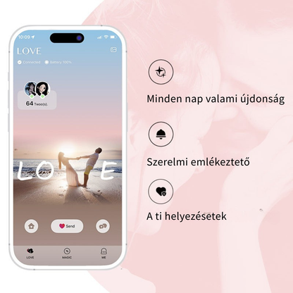 Szerelem karkötő – Nap és Hold - kígyólánc